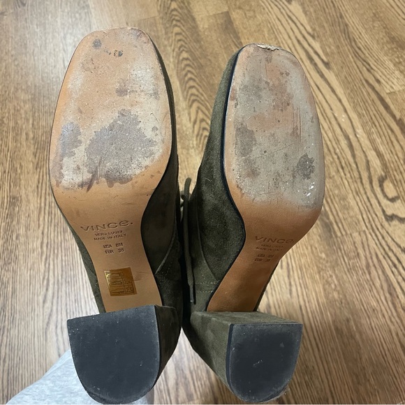 Vince Halle Suede Lace Up Bootie - Size 38 / 8 US - Picture 5 of 6